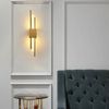 Riserva Wandleuchte Goldene LED Wandleuchte 40cm, 10W 3000K für Flur Schlafzimmer Bild 2