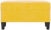 vidaXL Sitzbank Gelb 70x35x41 cm Samt 349403 Bild 3
