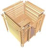 Karibu Sauna Sandra + 9kW BIO-Kombiofen mit ext. Steuerung Easy Bild 4
