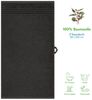 Hammetex 2er Set Extra Große Badetücher – 80x200 cm Saunatücher, 500 GSM, 100% Baumwolle – Weich & Saugfähig – Luxuriöse Große Spa-Handtücher, Anthrazit Bild 3
