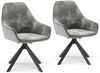 Loungesessel Eleganza Hellgrau 2er Set Vicco Bild 1