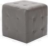 vidaXL Nachttische 2 Stk. Grau 30×30×30 cm Kunstleder 249013 Bild 5