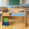 Kinderschreibtisch höhenverstellbar Schreibtisch Kernb Bürotisch #2009 Bild 2