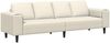 vidaXL Wohnzimmer Couch Creme 250 x 77 x 76 cm 3335098 Bild 2