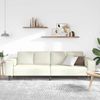 vidaXL Wohnzimmer Couch Creme 250 x 77 x 76 cm 3335098 Bild 3