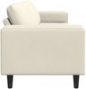 vidaXL Wohnzimmer Couch Creme 250 x 77 x 76 cm 3335098 Bild 5