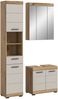 Badkombination B/H/T: 112x191x34 cm in Evoak Oak Nachbildung Bild 1