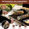 eluno Grillkörbe 2er Set aus Edelstahl, ca. 46 x 8,5 x 8,5 cm (B/H/T) Bild 2
