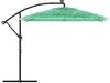 Sonnenschirm, Terrassenschirm mit Stahlmast Grün 246x246x230 cm Bild 4