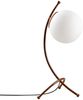 Tischlampe, 'Yay', 43 x 23 x 18, Jahrgang, Weiß Bild 4