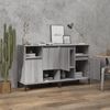 vidaXL Sideboards 2 Stk. Grau Sonoma 60x35x70 cm Holzwerkstoff 3185733 Bild 3
