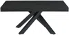 Vente-unique - CATONAV Esstisch Holz, Platte Schwarz - B 90 cm x H 75 cm x L 200 cm160 cm240 cm Bild 5