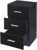 Nachttisch Aurdal 2er Set 66x37x34,5 cm Schwarz, hochglänzend [en. casa] Bild 4