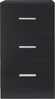 Nachttisch Aurdal 2er Set 66x37x34,5 cm Schwarz, hochglänzend [en. casa] Bild 5