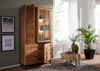 Vitrine Wildeiche 103x40x205 natur geölt VILLANDERS #101 Bild 4