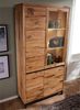 Vitrine Wildeiche 103x40x205 natur geölt VILLANDERS #101 Bild 2