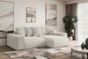 ALTDECOR Ecksofa ESKAR-L, Couch mit Schlaffunktion, Wohnzimmer - Wohnlandschaft, Corner Sofa Bett Eckcouch Couch L-Form Schlafcouch Ausziehbar Bild 3