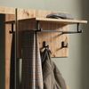 Garderobe Selena Anthrazit/Artisan 90 x 40 cm 4 Teile Vicco Bild 4