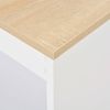 vidaXL Bartisch mit Regal Weiß 110 x 50 x 103 cm [280215] Bild 5