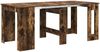 vidaXL Esstisch 180 x 85 x 75 cm Holzwerkstoff Geräucherte Eiche 3424942 Bild 2