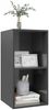 vidaXL TV-Wandschrank Hochglanz-Grau 37x37x72 cm Holzwerkstoff 805479 Bild 3