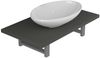 vidaXL 2-tlg. Badmöbel-Set Keramik Grau [279331] Bild 2