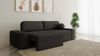 Sofa Oval mit Schlaffunktion | Bettkasten |verschiedene Farben erhältlich Bild 5