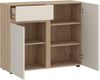 Home affaire Sideboard TAVERA, Sideboard Breite 100 cm, modern, grifflos, viel Stauraum Bild 4