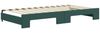 vidaXL Tagesbett Ausziehbar mit Schubladen Dunkelgrün 100x200 cm Samt 3197382 Bild 5