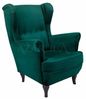 Ohrensessel Sessel Fernseh Design Polster Sofa Couch Chesterfield Textil Bild 2