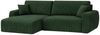 Kaiser Möbel Ecksofa mit Schlaffunktion und Bettkasten Ariel L Cord-Sofa aus Stoff Poso, mit Schlaffunktion,großzügige Liegefläche,pflegeleichter Cordstoff Bild 2