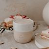 Eulenschnitt Cappuccinotasse, Steingut Bild 2