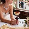 BlingBin Getränkeuntersetzer 10 Stück Weinglas-Untersetzer aus Bambus, Charcuterie Brett Topper, Zubehör für Weinglas, 10er Set, 10-tlg, für Vorspeisenteller und Desserts Getränke, Familienessen & Party Bild 4
