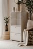 Regalschrank Fidan in weiß 46 x 97 cm Bild 3