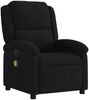 vidaXL Massagesessel Elektrisch Schwarz Samt 3204295 Bild 4