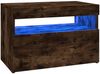 vidaXL TV-Schrank mit LED-Leuchten Räuchereiche 60x35x40 cm 815678 Bild 2