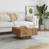 vidaXL Couchtisch Artisan-Eiche 60x60x31,5 cm Holzwerkstoff 856551 Bild 3