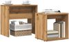 vidaXL Satztische 2 Stk. Artisan-Eiche Holzwerkstoff 856051 Bild 3