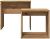 vidaXL Satztische 2 Stk. Artisan-Eiche Holzwerkstoff 856051 Bild 4