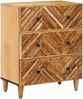 vidaXL Stauraumschränke 3 pcs Braun 60 x 33,5 x 75 cm Massivholz Mango 3310176 Bild 4