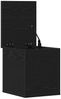 vidaXL Aufbewahrungsbox Schwarz Eichen-Optik 30 x 35 x 35 cm 868695 Bild 5