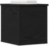 vidaXL Aufbewahrungsbox Schwarz Eichen-Optik 30 x 35 x 35 cm 868695 Bild 3