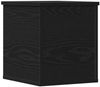 vidaXL Aufbewahrungsbox Schwarz Eichen-Optik 30 x 35 x 35 cm 868695 Bild 2