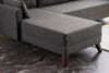 Ecksofa, 'Bella', 85 x 165 x 275, Anthrazit Bild 3