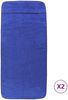 vidaXL Strandtücher 2 Stk. Königsblau 60x135 cm Stoff 400 GSM 362677 Bild 2