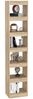 vidaXL Bücherregal/Raumteiler Sonoma-Eiche 40x30x198 cm 811640 Bild 4