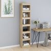 vidaXL Bücherregal/Raumteiler Sonoma-Eiche 40x30x198 cm 811640 Bild 3