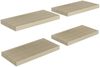 vidaXL Schwebende Wandregale 4 Stk. Eichefarben 50x23x3,8cm MDF 323873 Bild 2