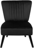 Sessel Samtstoff schwarz VAASA Bild 4