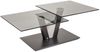 Couchtisch Cadance 97x65x43 Wohnzimmertisch Parsolglas/Grau/Anthrazit 16207 Bild 2